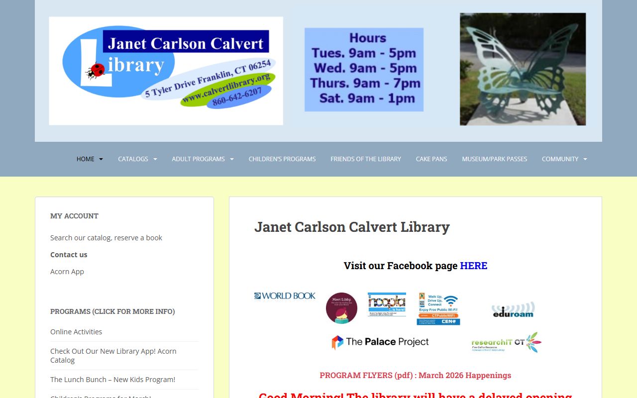 Calvert County Public Library genealogy and local history research resources