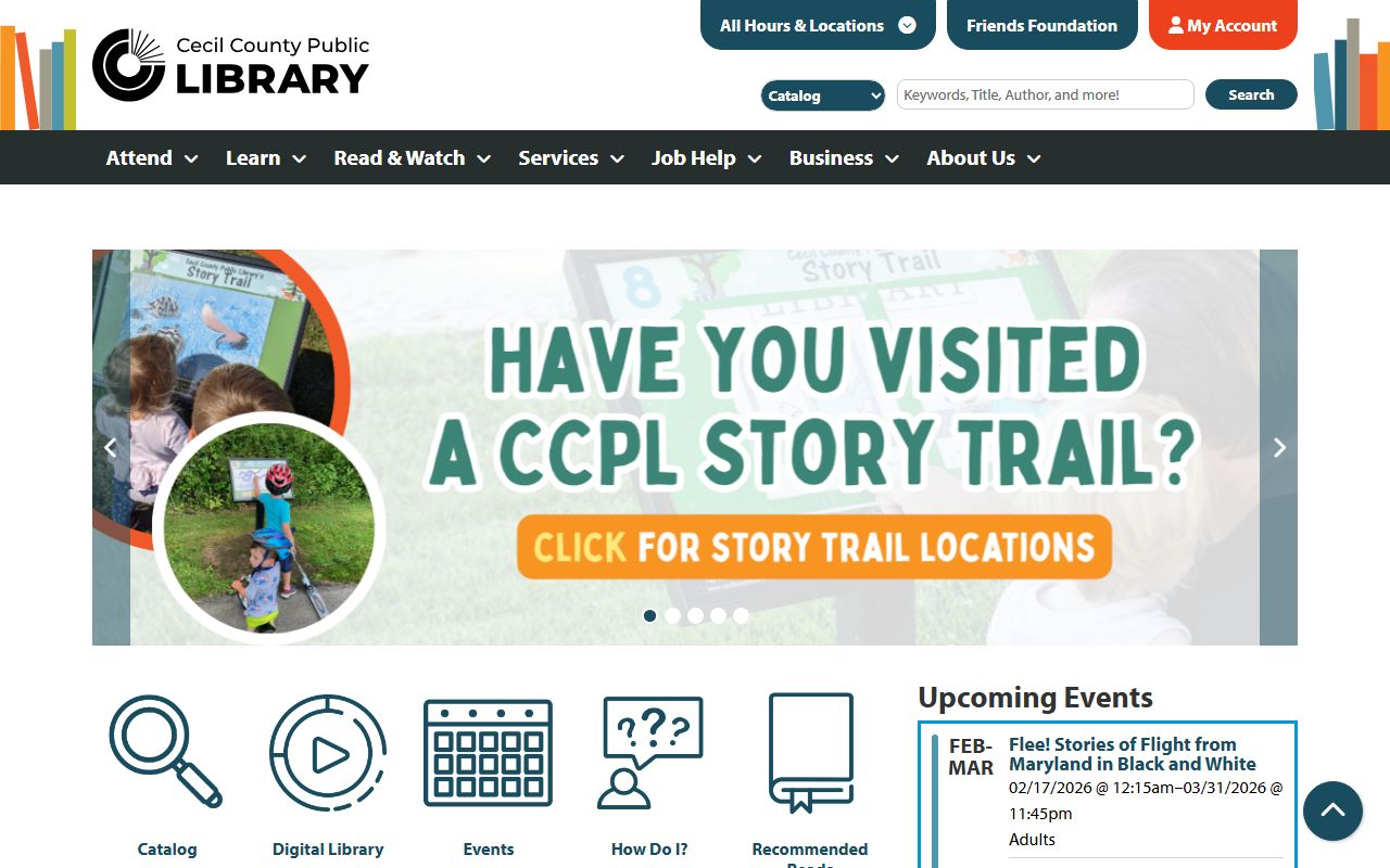 Cecil County Public Library Elkton Branch genealogy research resources