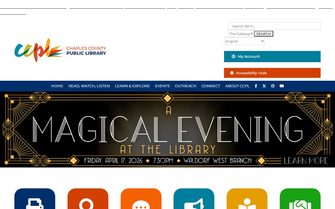 Charles County Public Library La Plata branch genealogy and local history resources