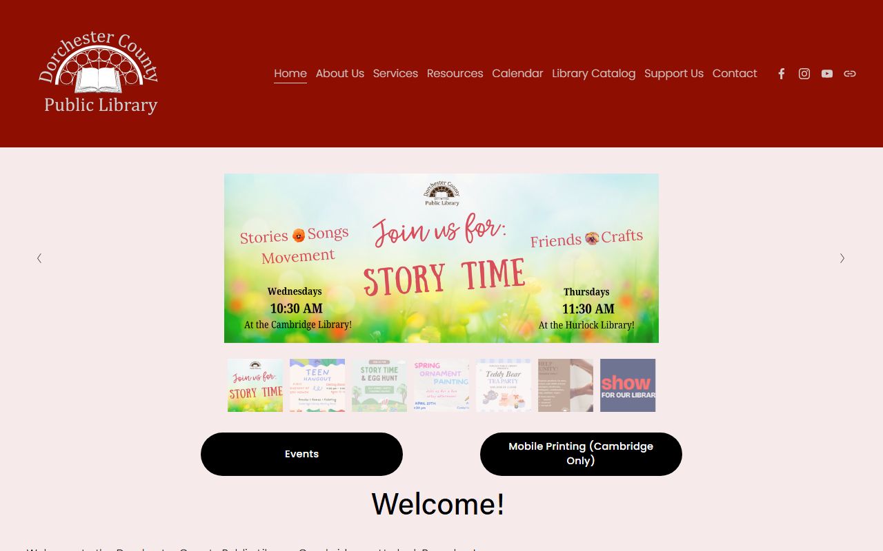 Dorchester County Public Library genealogy resources